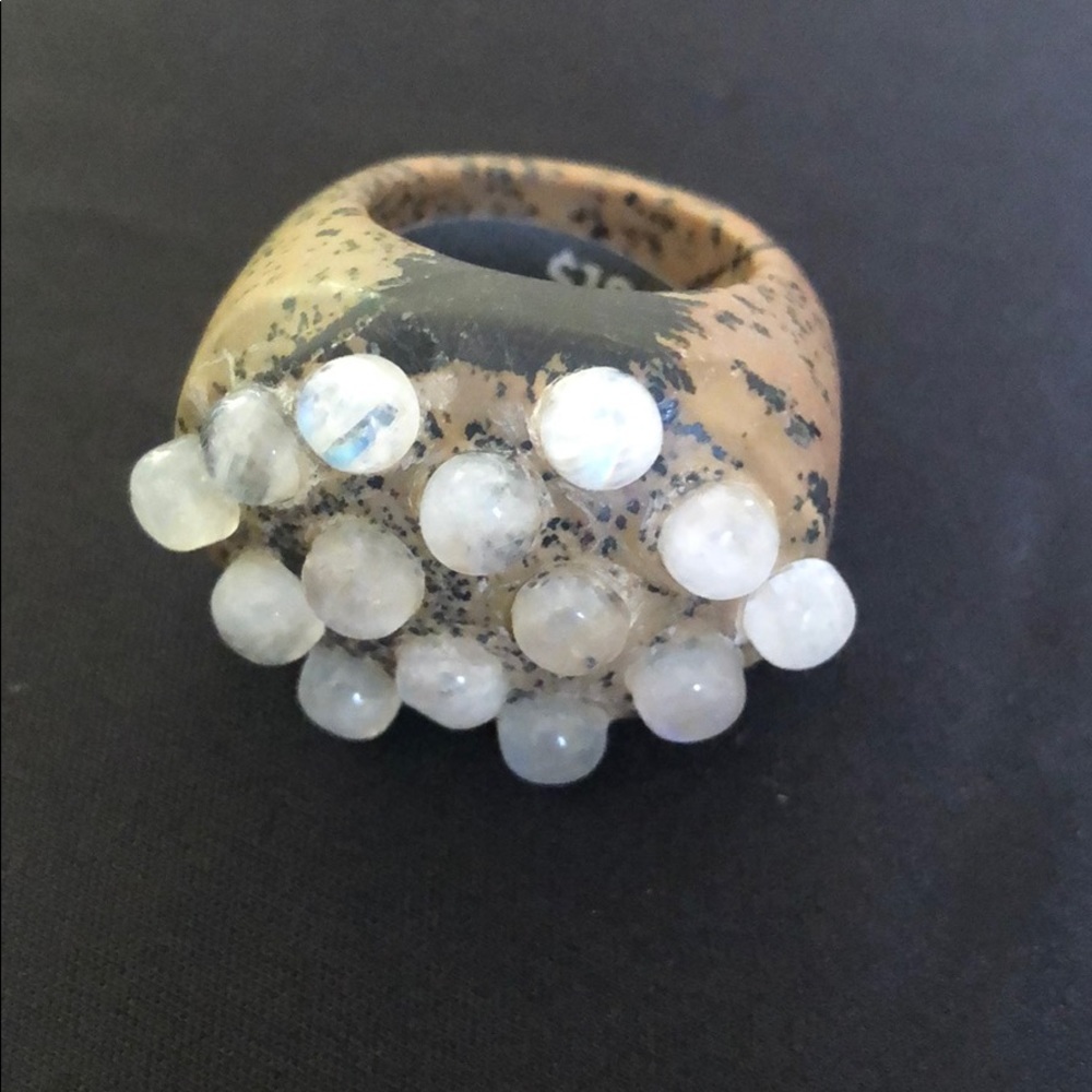 Opal and Jasper ring
